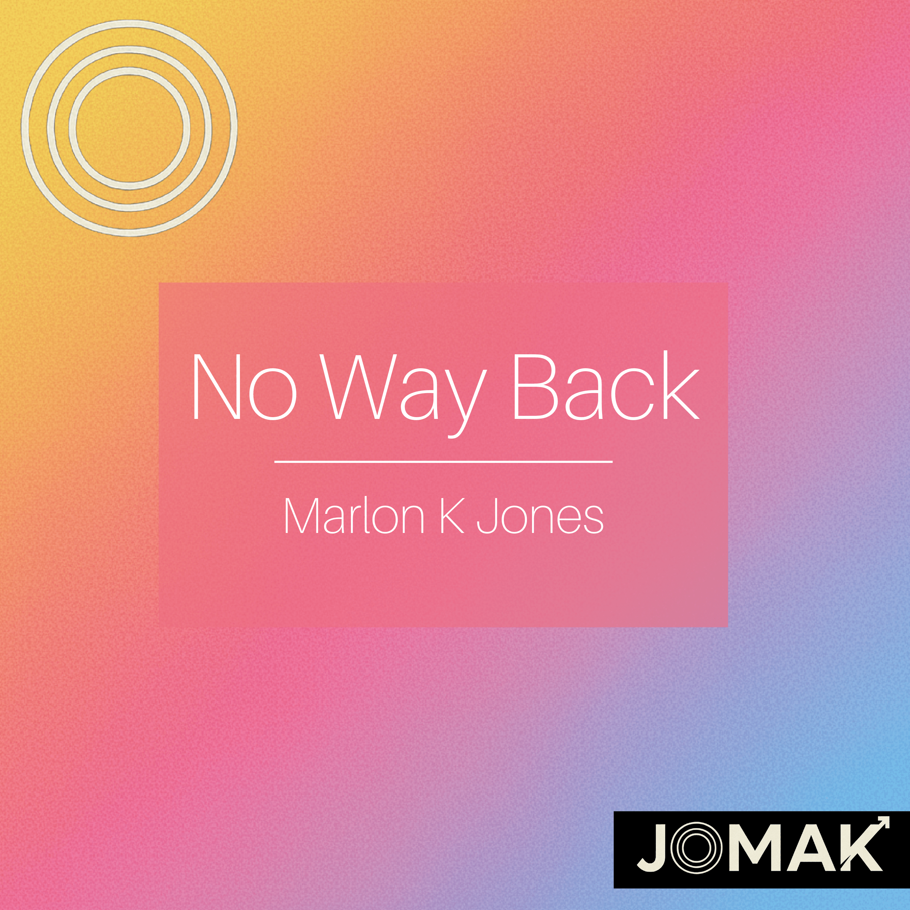 Cover van No Way Back – Marlon K Jones